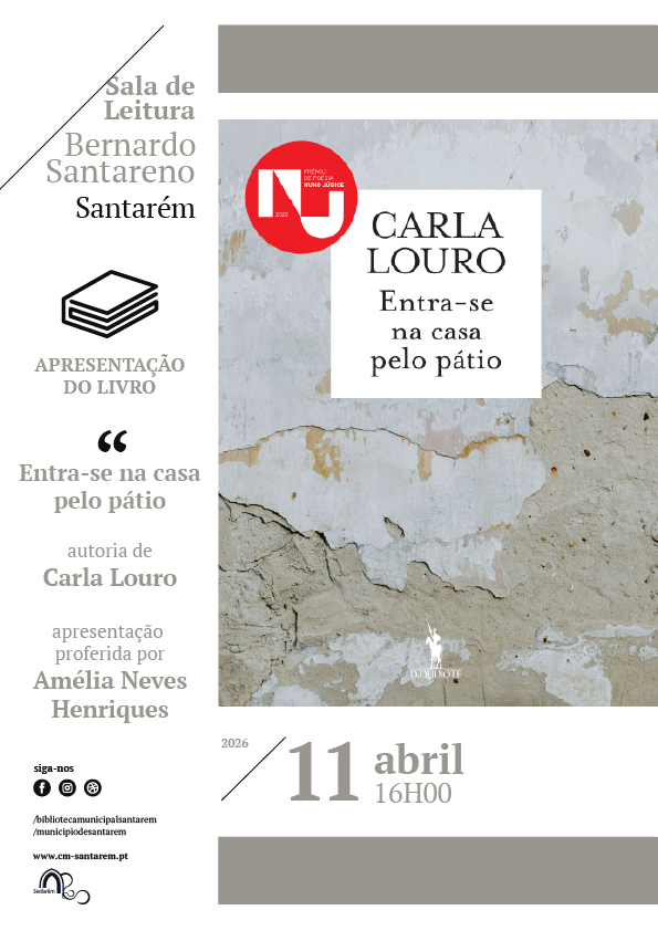 Apresentação do livro "Entra-se na casa pelo pátio"